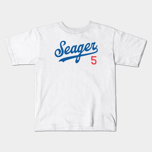 Dodgers Cory Seager Kids T-Shirt by Game Used Gum